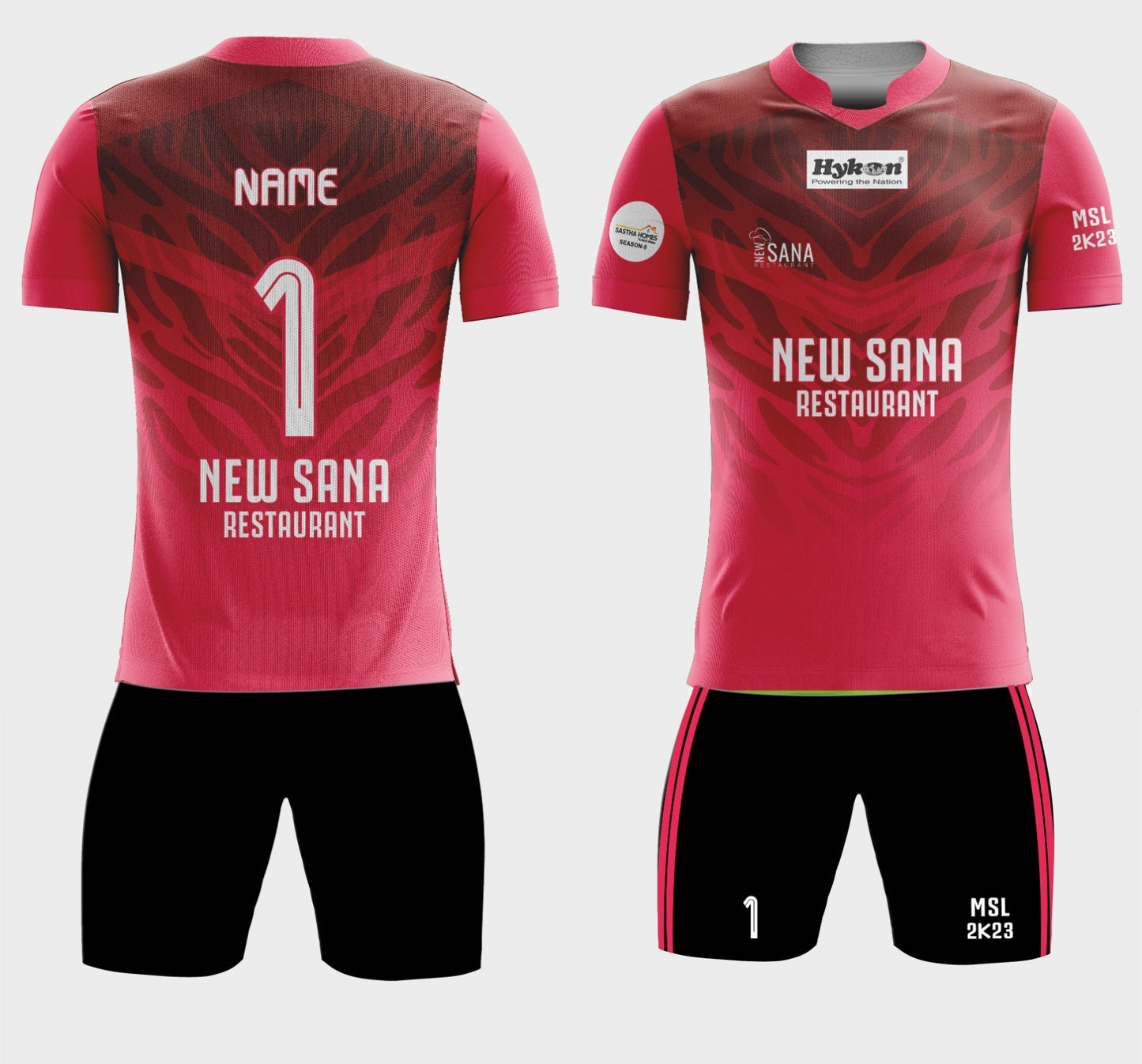 Custom Design Team Jersey x15